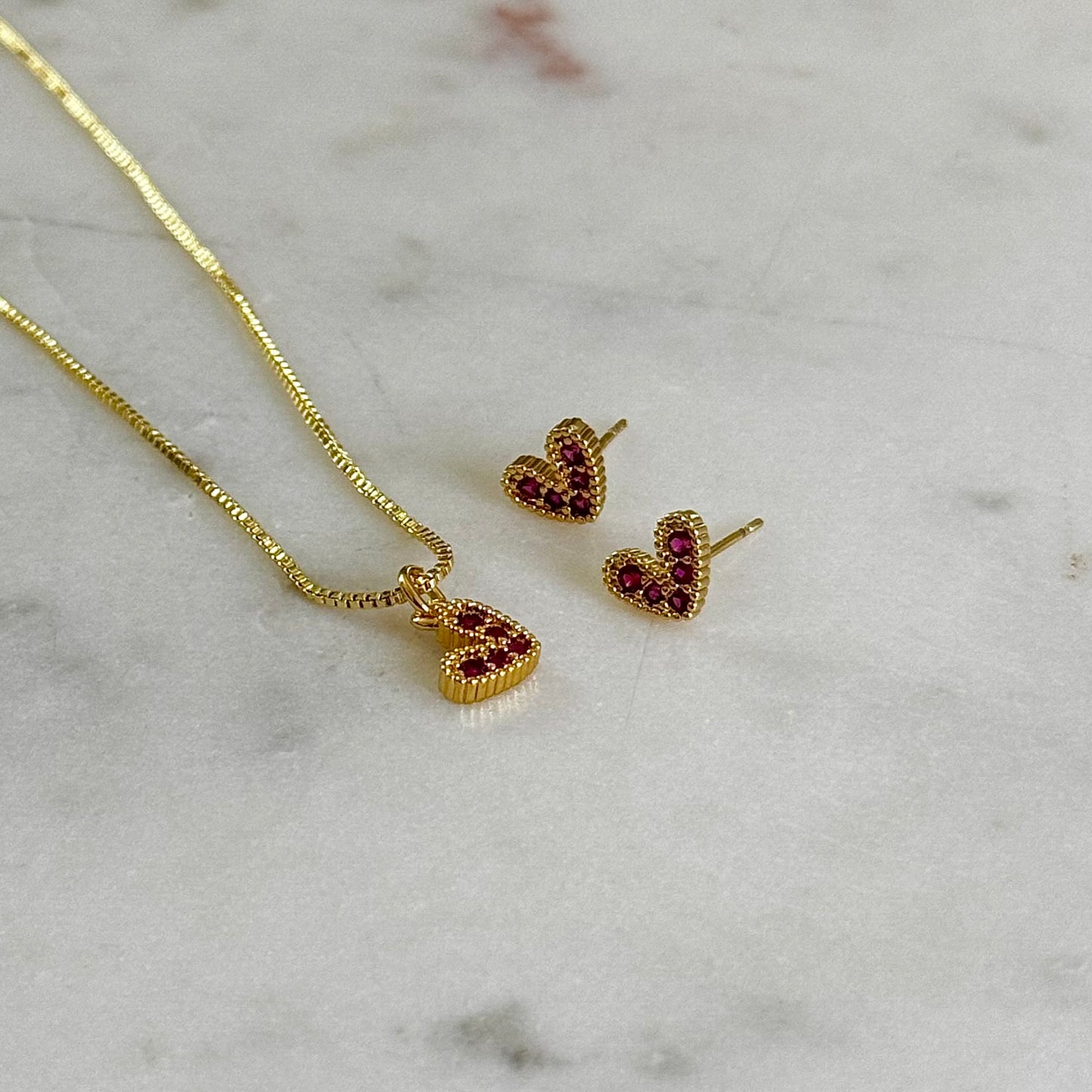 Pink Heart Set