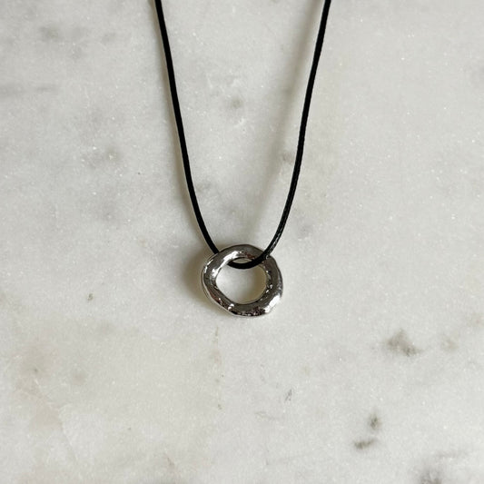 Silver Ring Necklace
