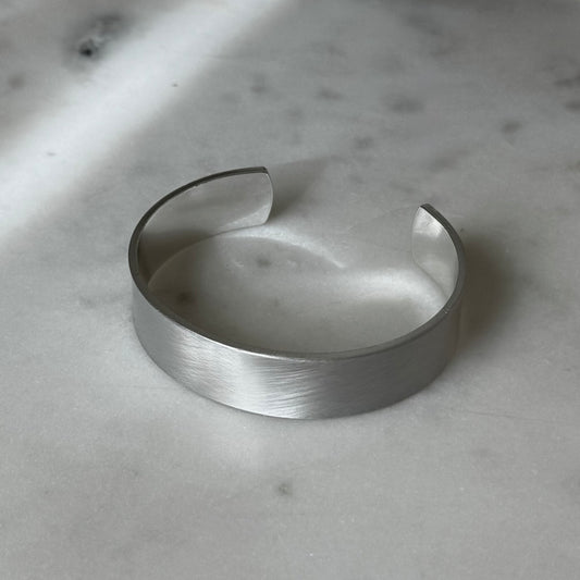 Sleek Silver Bracelet