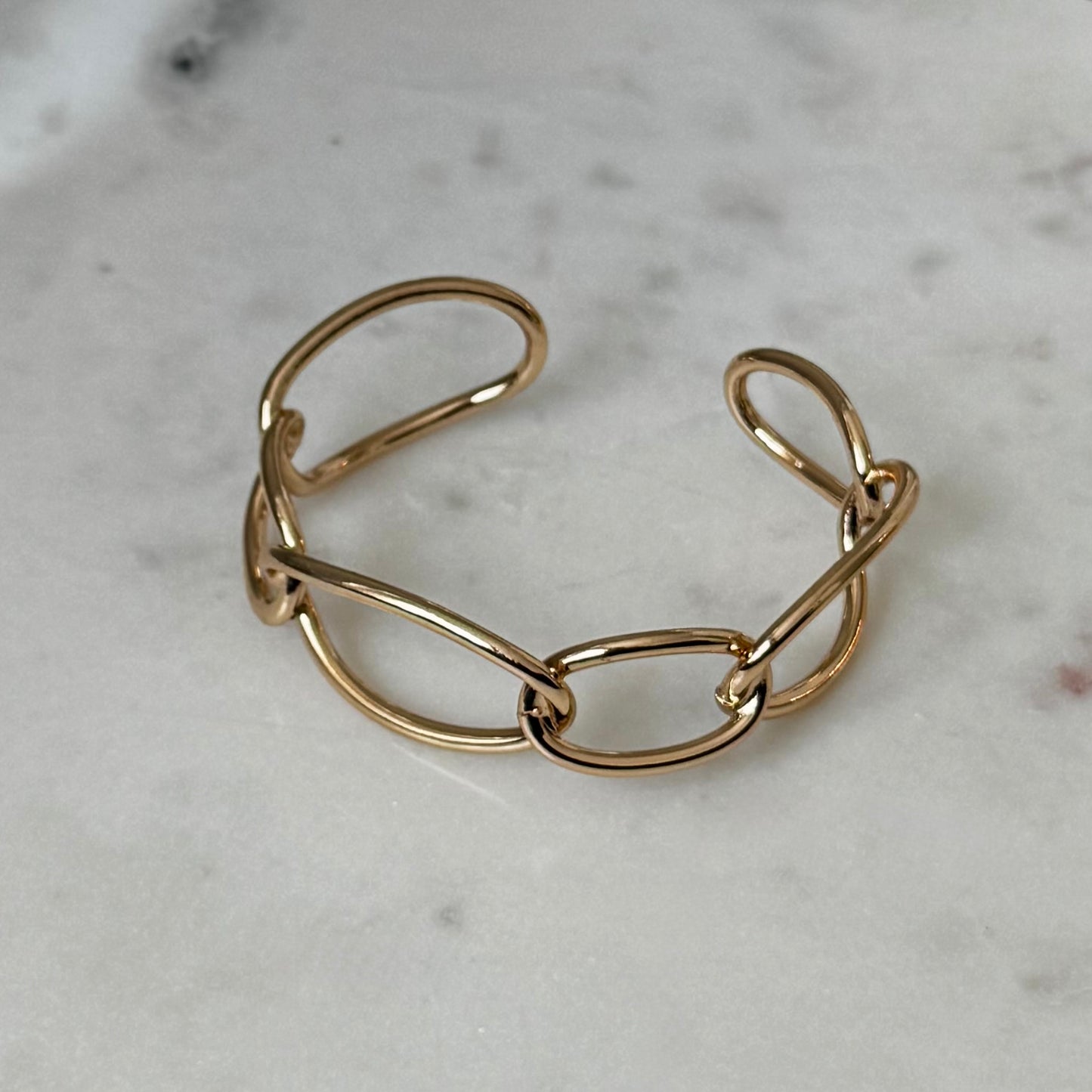 Golden Ovals Bracelet