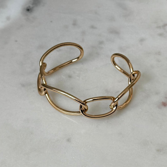 Golden Ovals Bracelet