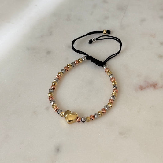 Trifecta Heart Bracelet