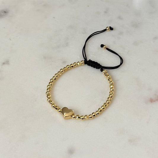Golden Heart Bracelet