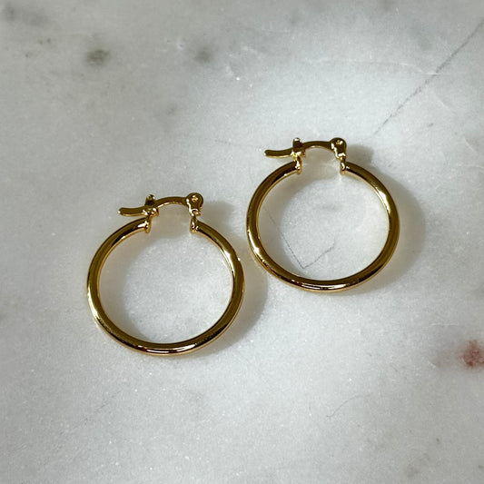 Dreamy Gold Hoops