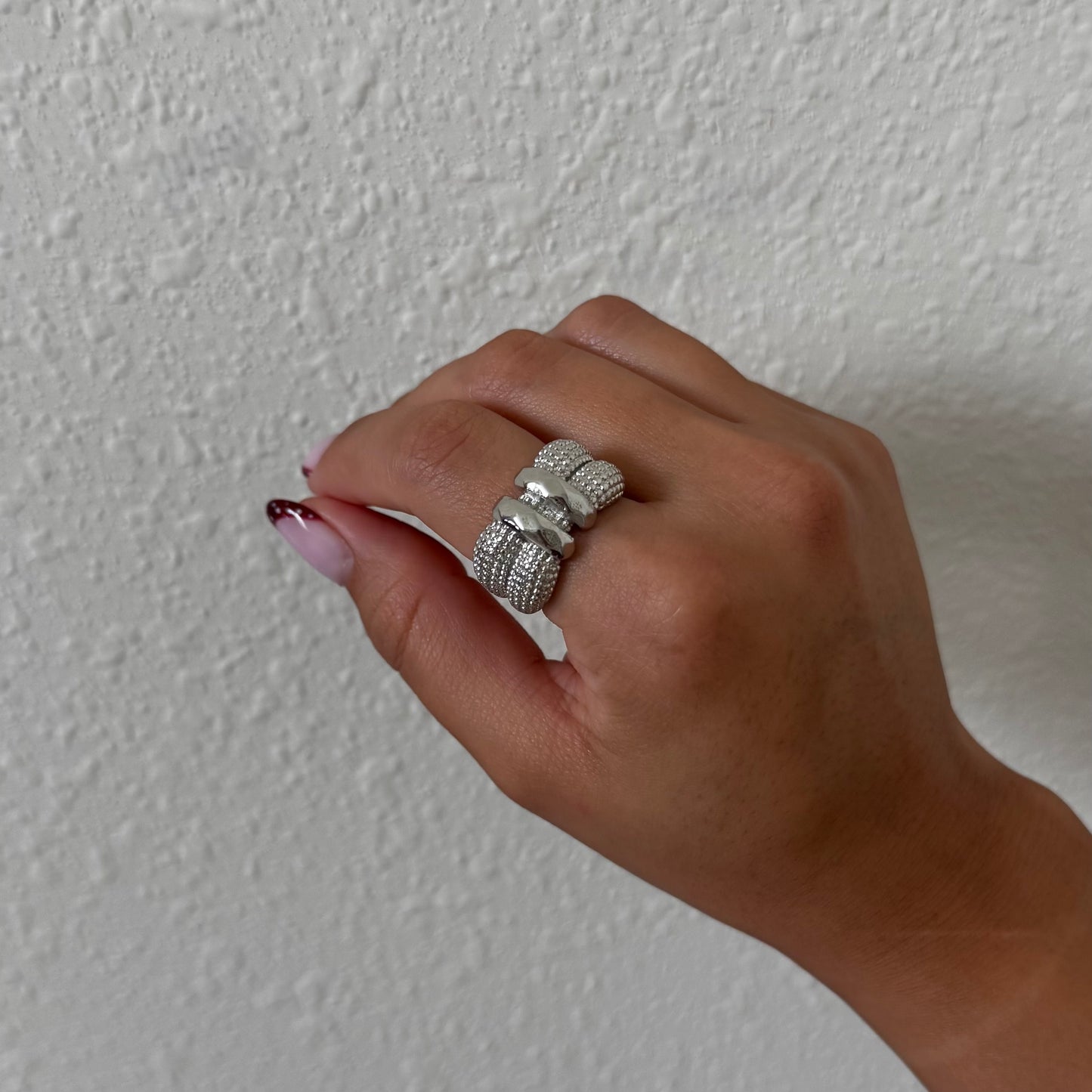 Silver Dunes Ring